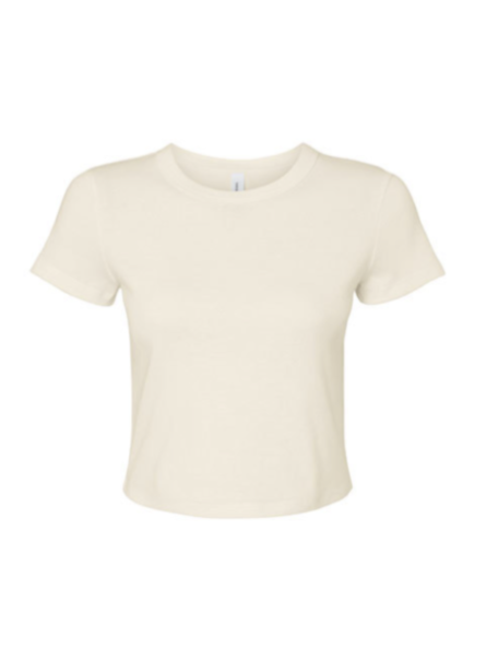 Tee-shirt crop top...