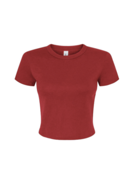 Tee-shirt crop top...