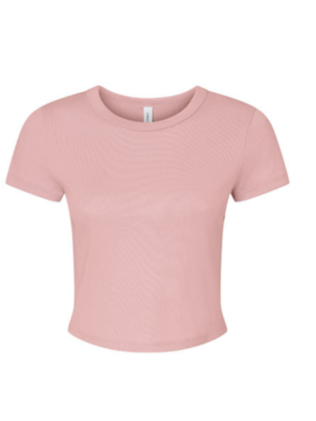 Tee-shirt crop top...