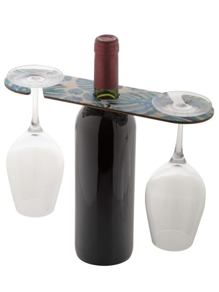 Porte-verre à vin publicitaire