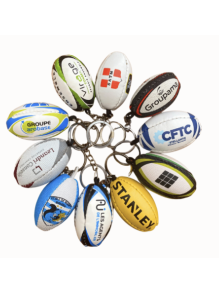 Porte-clés mini ballon de...