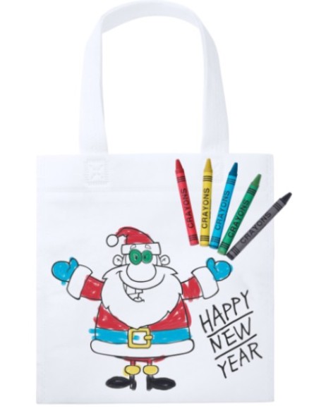 Sac shopping à colorier...