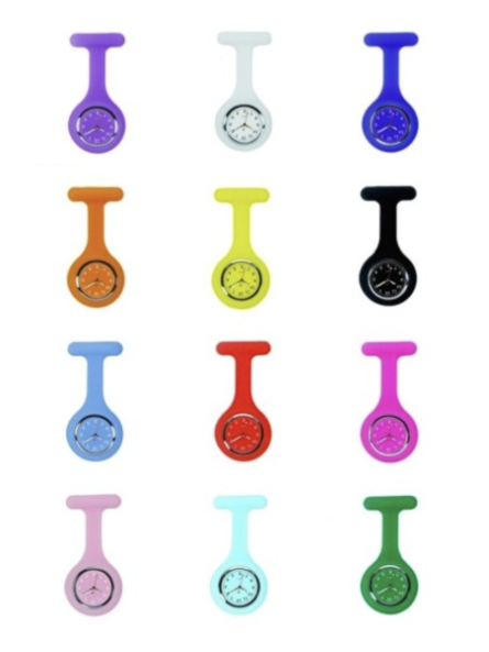 Montre infirmière silicone