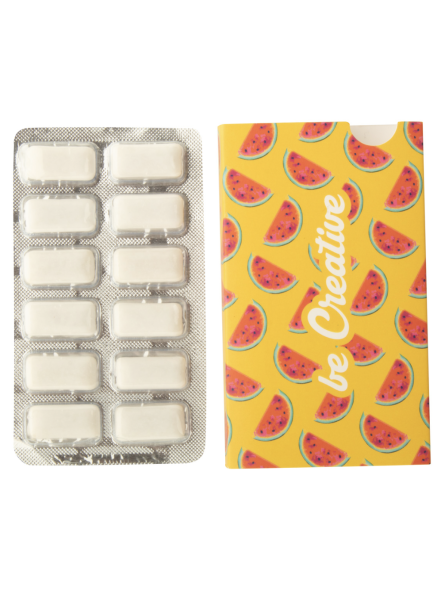 Chewing-gum publicitaires...