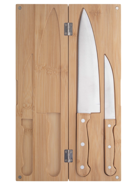 Set de couteaux bambou