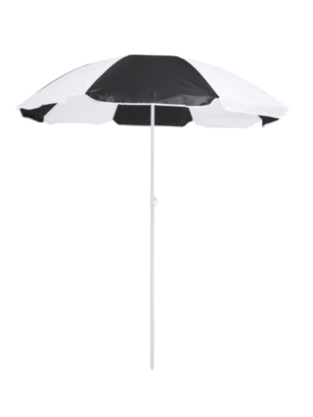 Parasol bicolore publicitaire