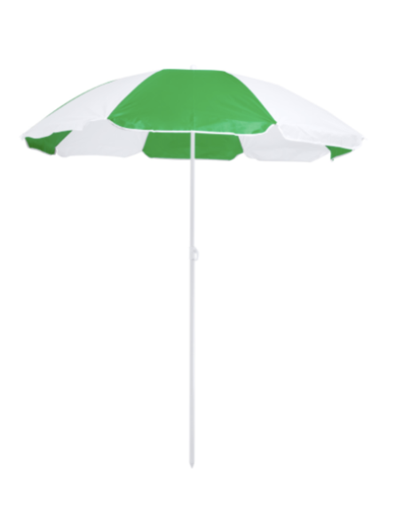 Parasol bicolore publicitaire