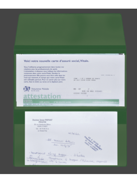 Pochette de santé...