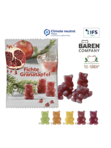 Oursons-tisane publicitaires