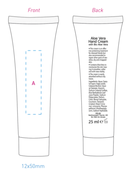 Crème pour mains aloe vera...