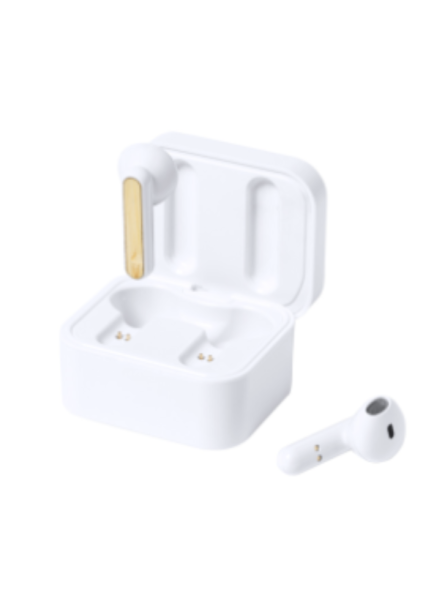 Écouteurs sans fil en bambou