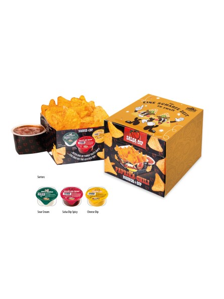 Box nachos publicitaire