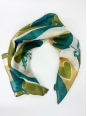 Foulard en soie publicitaire