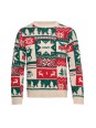 Pull de Noël tricoté en...