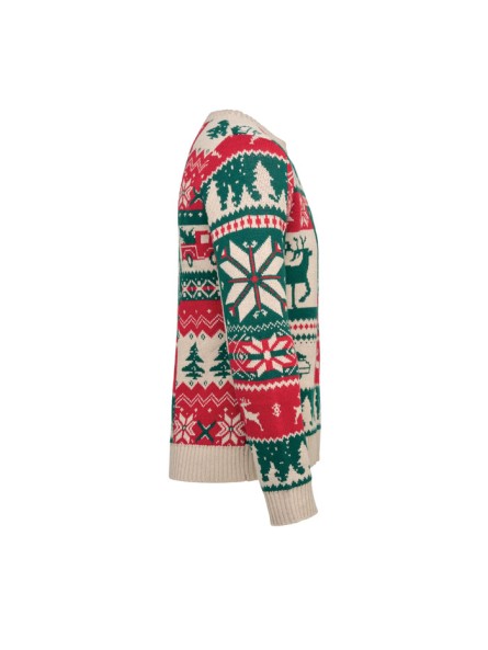 Pull de Noël tricoté en...