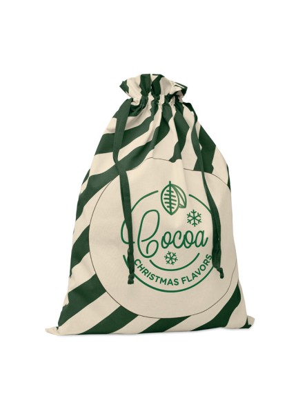 Grand sac de Noël en coton...