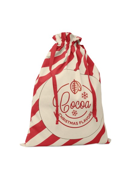 Grand sac de Noël en coton...