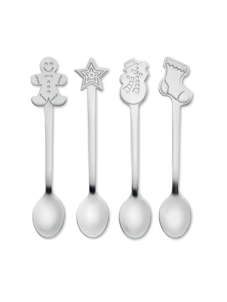 Set de 4 cuillères à thé de...