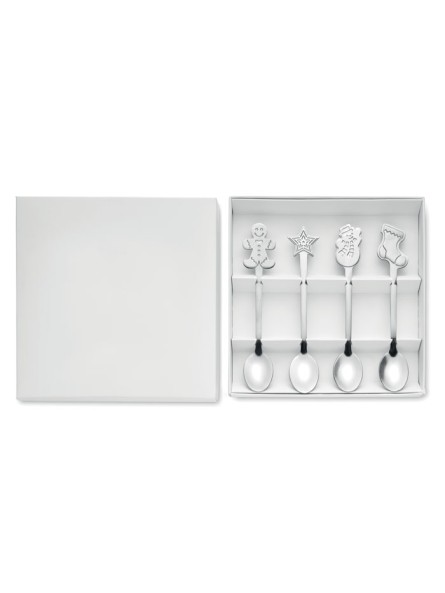 Set de 4 cuillères à thé de...