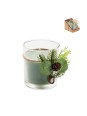 Bougeoir en verre...