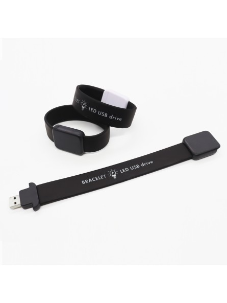 Clé USB bracelet lumineux