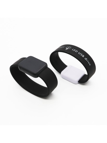 Clé USB bracelet lumineux