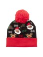 Bonnet de noël à colorier