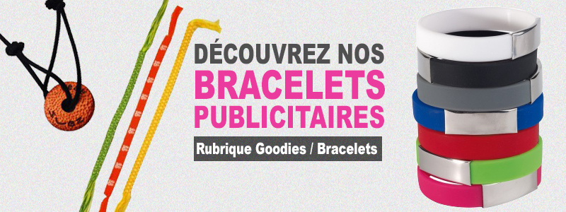 Lire la suite à propos de l’article Découvrez tous nos bracelets publicitaires personnalisés