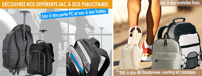 Lire la suite à propos de l’article Découvrez nos différents sacs à dos personnalisables