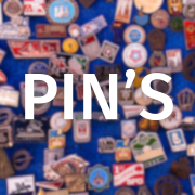 Des pin’s personnalisés avec des formes et des matériaux différents