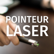 Pointeur laser promotionnel - Pointeurs laser personnalisés